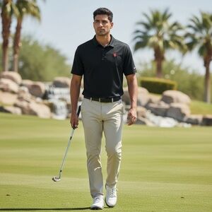 🏌️‍♂️ Nike Dri-FIT Polo Shirt Men’s XL – Black | American Heart Association Logo